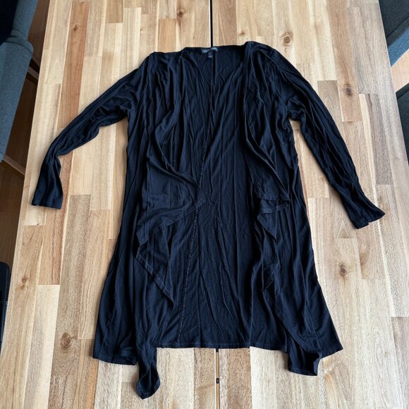 Black Eileen Fisher Duster L - Picture 1 of 4